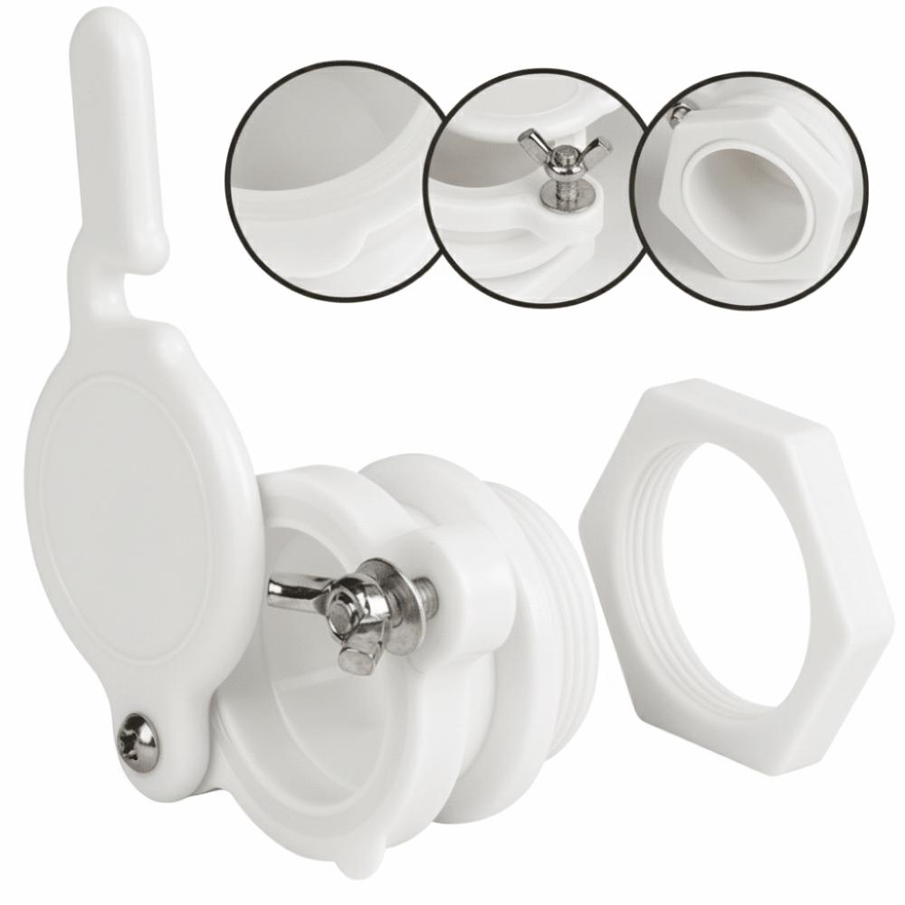 Plastic Gate Valve Extractor Honey Separator Valve  Honey Extraction Bottling Tools