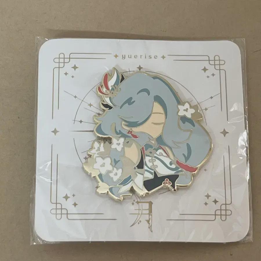 

) Genshin Theology Metal Pin/badge