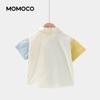 MOMOCO Boys' Summer Short Sleeve Casual Shirt
