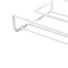 Cabinet Wine Glass Rack Hole Free Multifunctional Metal Wine Glasses Storage Hanger