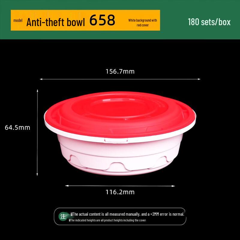

Premium Disposable Round Takeout Containers with Secure Lids