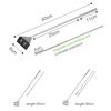 Stainless Steel Aquarium Algae Scraper Fish Tank Cleaner Keep Hands Dry Sharp Blade To Remove Algae