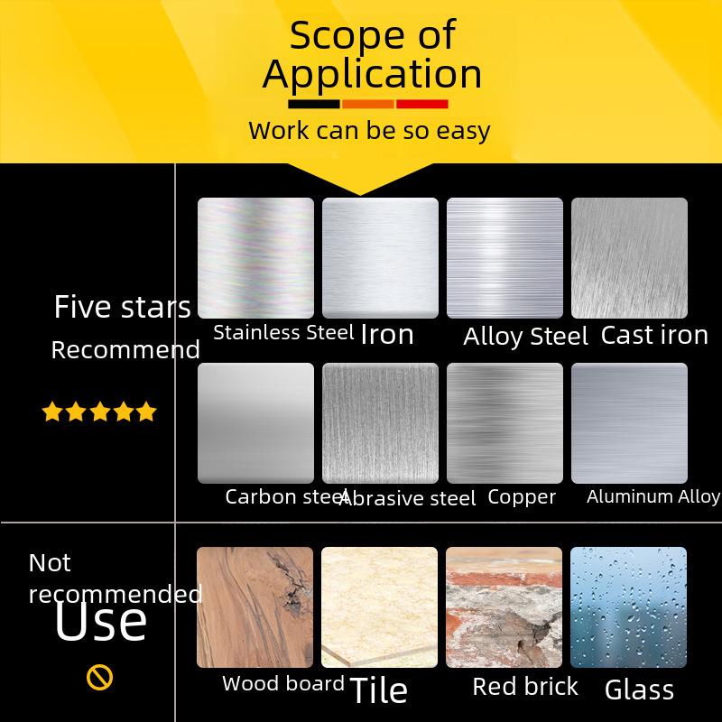 Děrovací vrták z nerezové oceli a slitiny kovu pro tlusté plechy