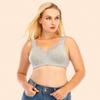 Nude Full Cup Plus Size Bra Fat Girl Lace Comfortable Underwear