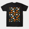 Colorful Spooky Halloween Pumpkin Pattern T-Shirt