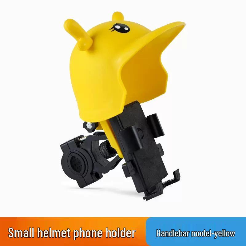 Compact Waterproof Phone Holder with Sunshade for Motorcycle, Scooter & Bicycle Riders.