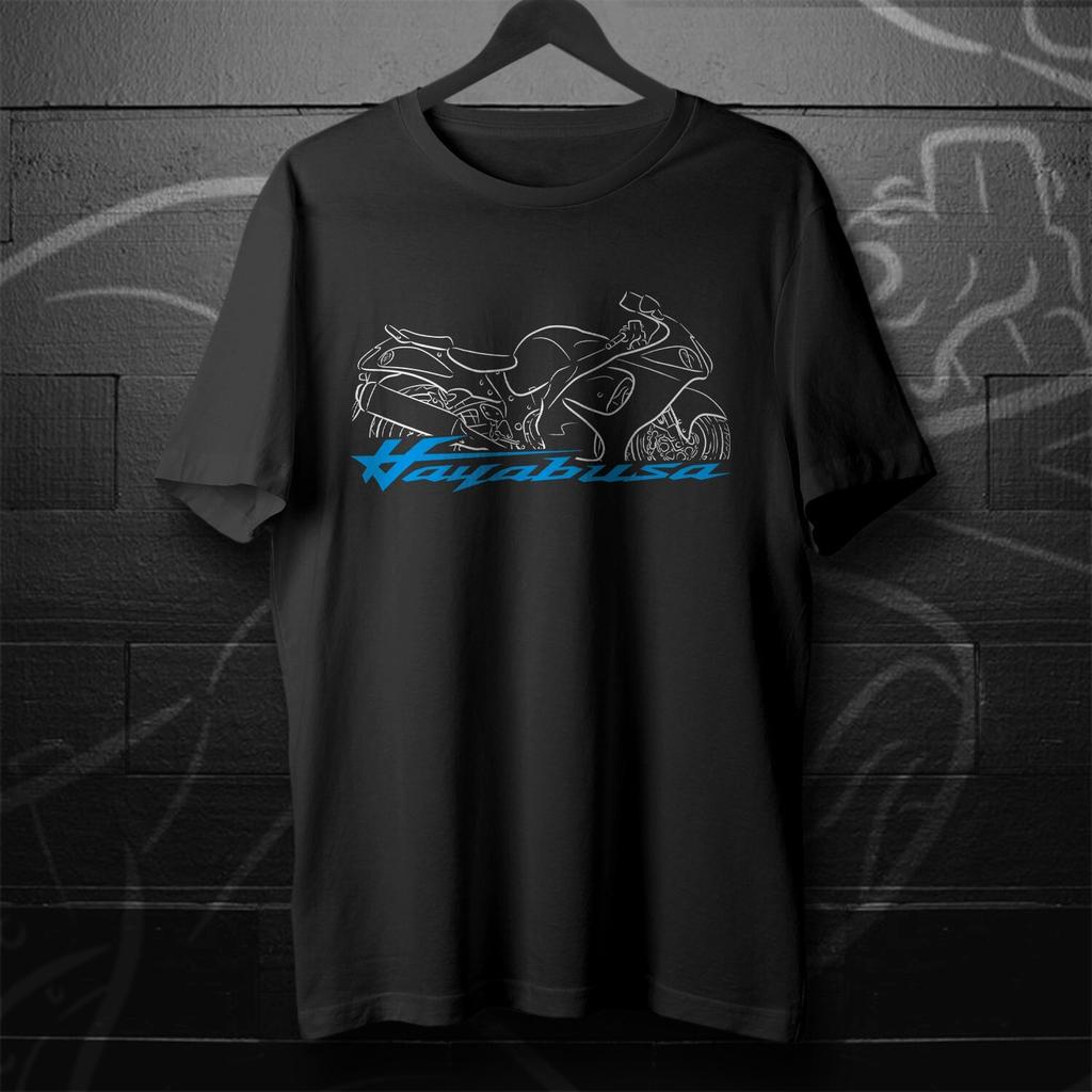 Classic Japan GSX1300R Hayabusa Motorcycle TShirt 100 Cotton ONeck Short Sleeve Summer Casual Mens Tshirt Rider Streetwear