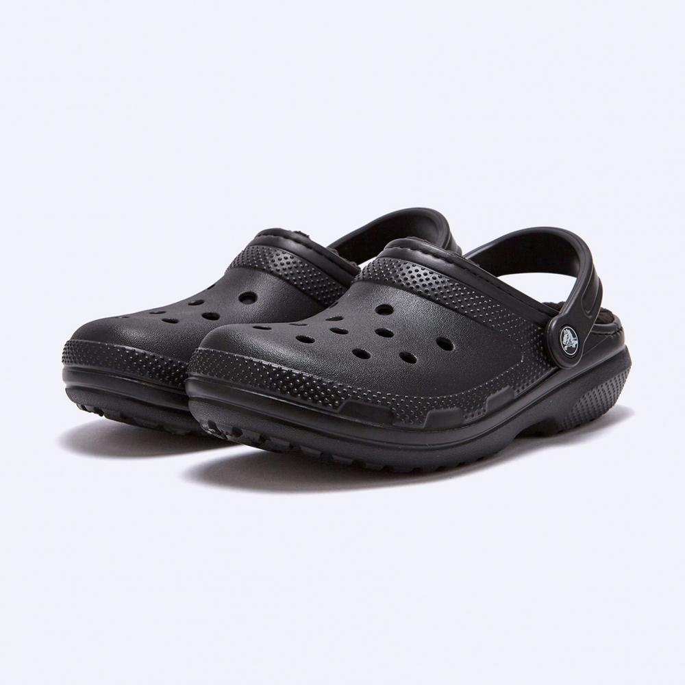 Crocs Classic Lined Clogs Black 203591 060