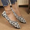 Summer Breathable Flat-bottomed Shallow and Pointed-toe Lazy Shoes on One Foot