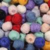 10pcs Plush Mohair Ball Beads Colorful Soft Pompom Beads For DIY Jewelry Making Handmade Clothing Earrings Decor Accessories