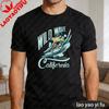 Wild Wave Best Surfing California Graphic T Shirt Unisex Cotton Short Sleeve Retro Arc Font Surfer Meme Casual Daily Outfit