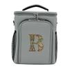 Food Storage Handbag Large Capacity Food Tote Crossbody Lunch Bag Durable Simplicity Outdoor Organizer Case Graphic Letter Print