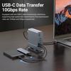 15 in 1 USB C Docking Station Type C Hub with Dual 4K60Hz HDTV PD 100W USB 20 30 SD TF RJ45 Ethernet 35mm Audio VGA for Laptop