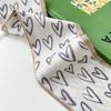 French Fashion New Tarot Retro Twelve Constellations Ladies Ornament 100% Twill Silk Scarf Streamer Long Strip Silk Scarf Ribbon