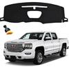 Dashboard Cover Mat For GMC Sierra - 1500 2500HD 3500HD & Chevy Chevrolet Silverado Accessories Dash Cover Dash Mat Glare UV Rays Protector