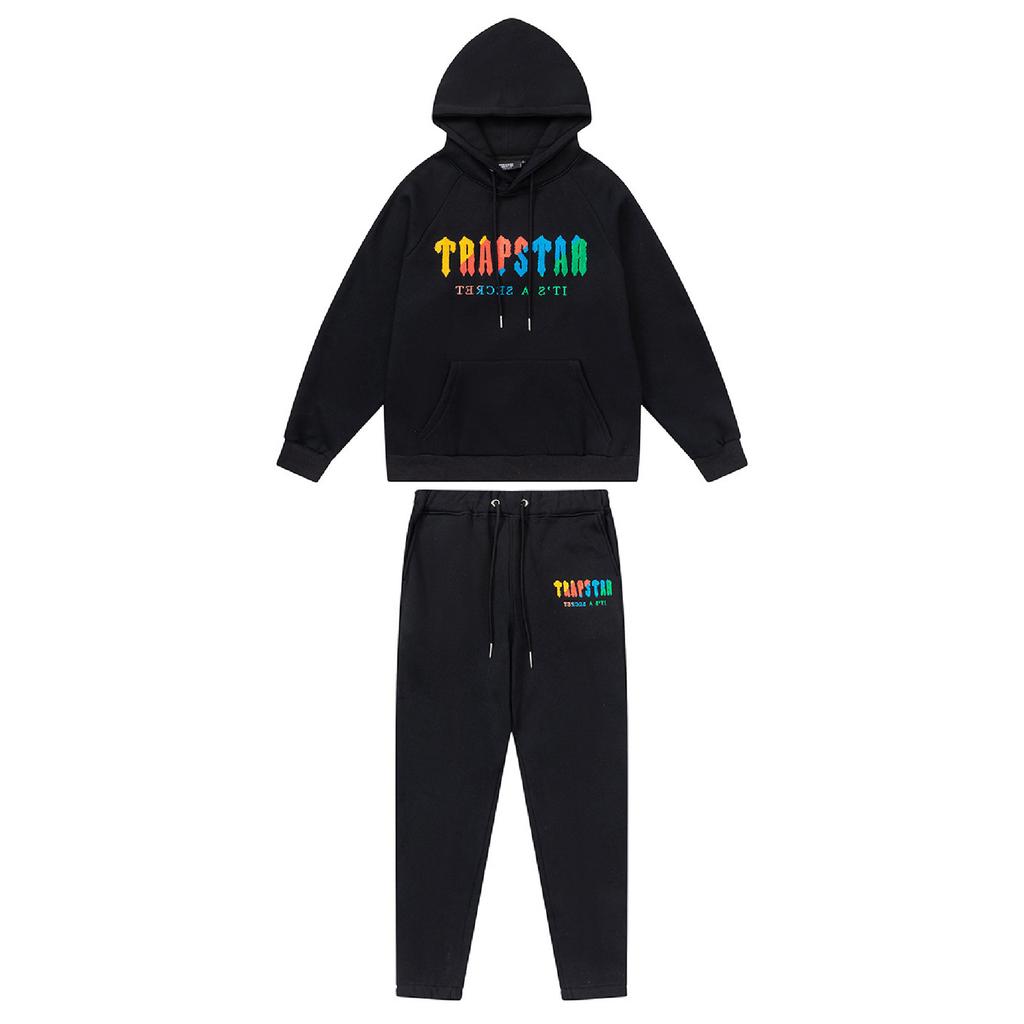 Ensemble de jogging pour femme avec sweat à capuche à manches longues et pantalon long de sport, ensemble deux pièces
