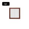 1PC Wooden Switch Sticker Decorative Wall Sticker Socket Protective Cover Nordic Style Decorative Frame Light Switch Panel