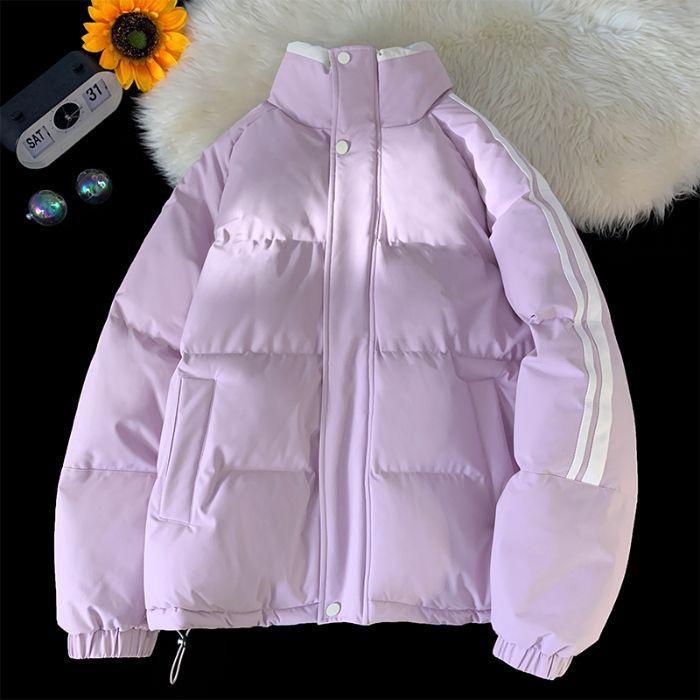 New Winter Cotton Coat for Women, Korean Style Loose and Versatile Cotton Coat for Couples