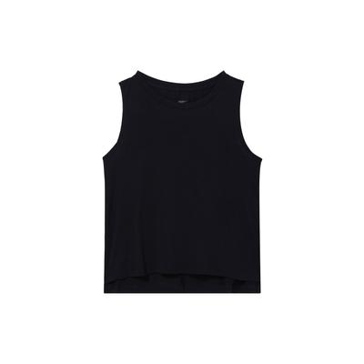 Yoga Dri-FIT Einfarbiges Logo-Print Ärmelloses Tanktop Damen Tops Schwarz DV9168-010