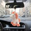 Adorable Horse Plush Keychain Soft PP Cotton Cute Stuffed Animal Toy Bag Hanging Decoration For Girls Gift