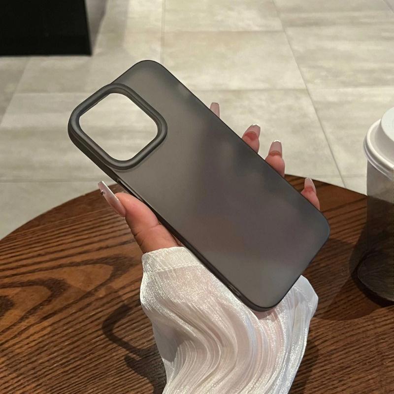 Fashion Soft Frosted Phone Case For iPhone 16 Pro Max Cases iPhone 11 16 12 13 14 15 Pro Max Matte Transparent Case Cover Bumper
