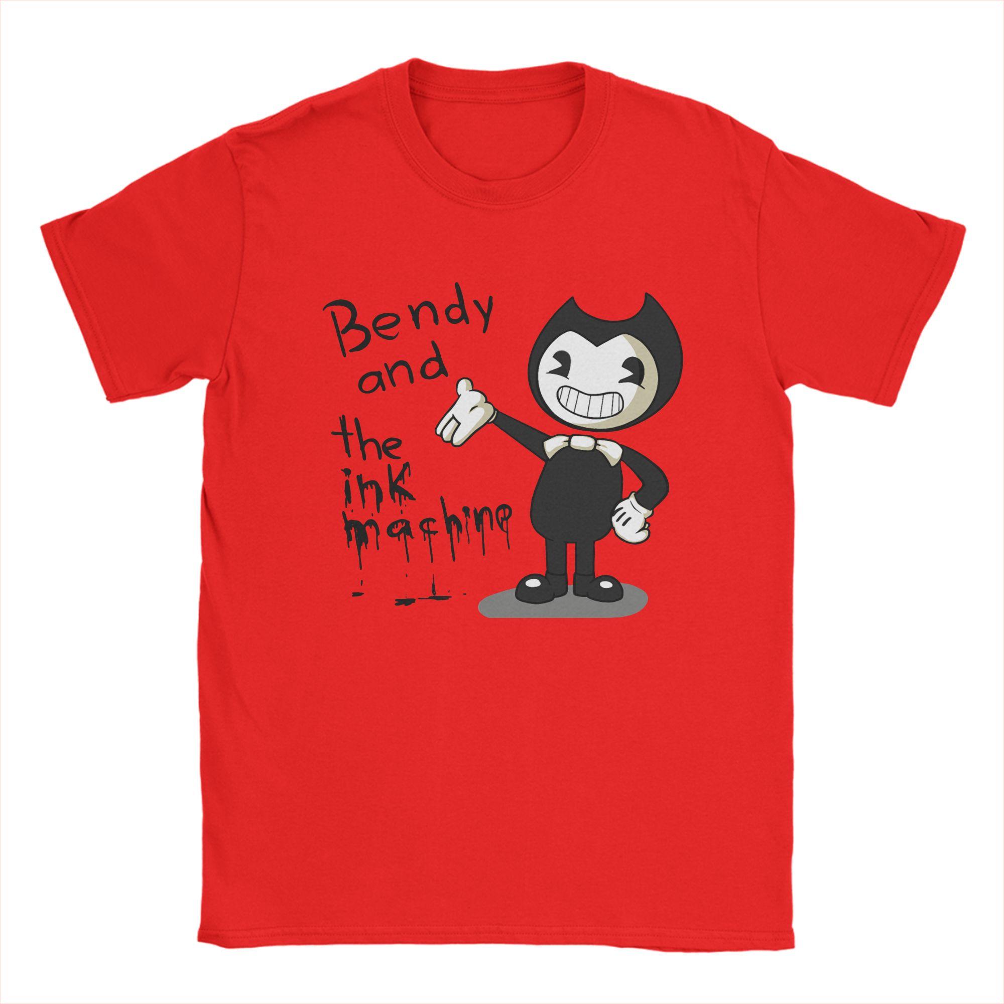 

Harajuku Bendy T Shirt Unisex Crewneck Short Sleeve Clothes 100Cotton Summer Top Tee S