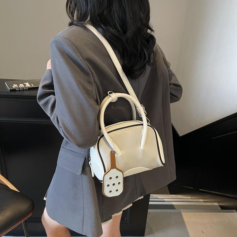 Color Bag Solid Women Summer Fashion Crossbody Zipper Inner Travel Compartment
