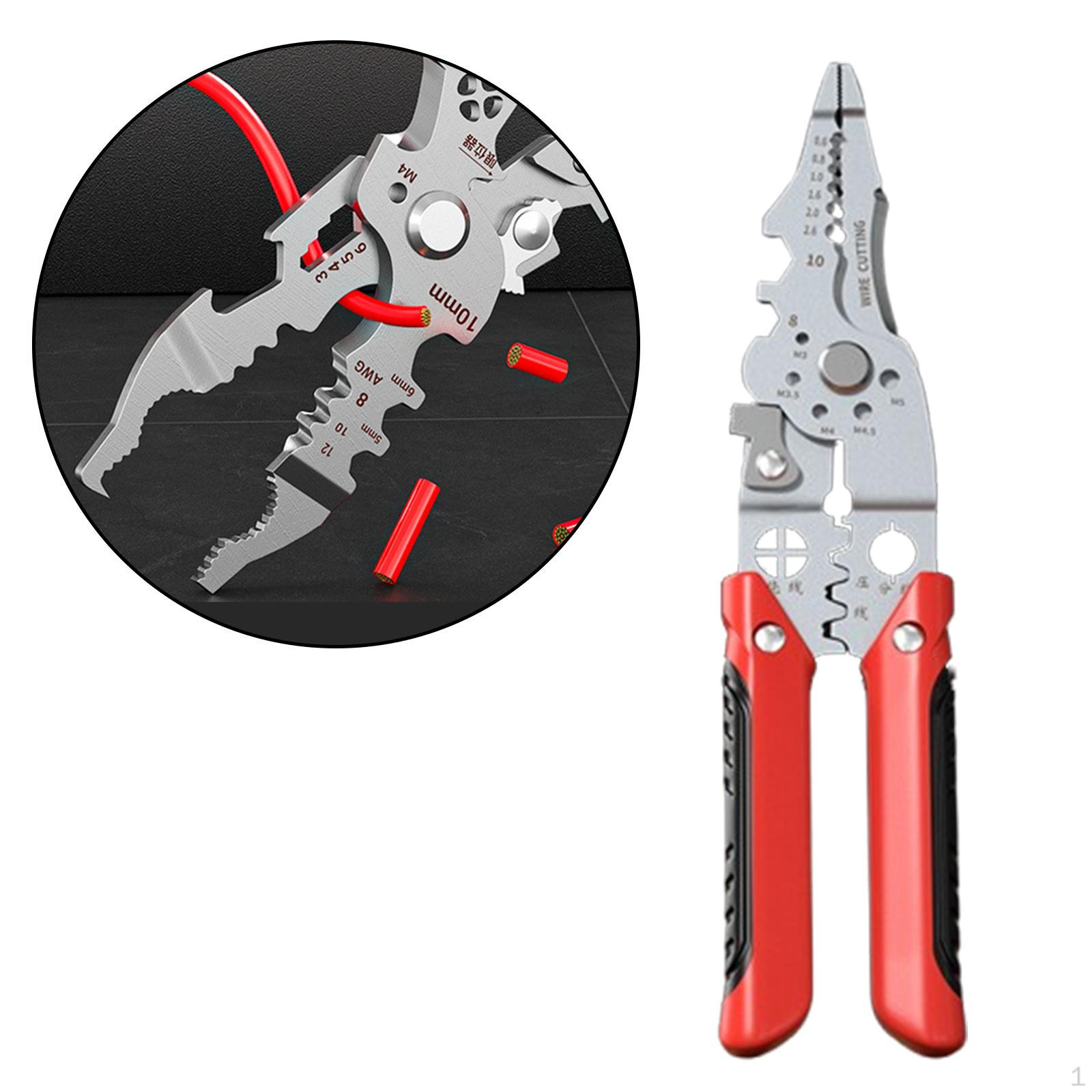 

Инструмент для зачистки кабеля для электриков, устройство для резки и обжима проводов 20 in 1