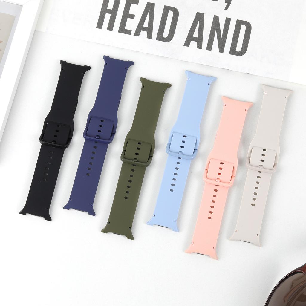Breathable Silicone Straps For Samsung Galaxy Watch 8 44mm 40mm Classic 46mm Replacement Sport Bracelet Correa for Galaxy Watch Accessories