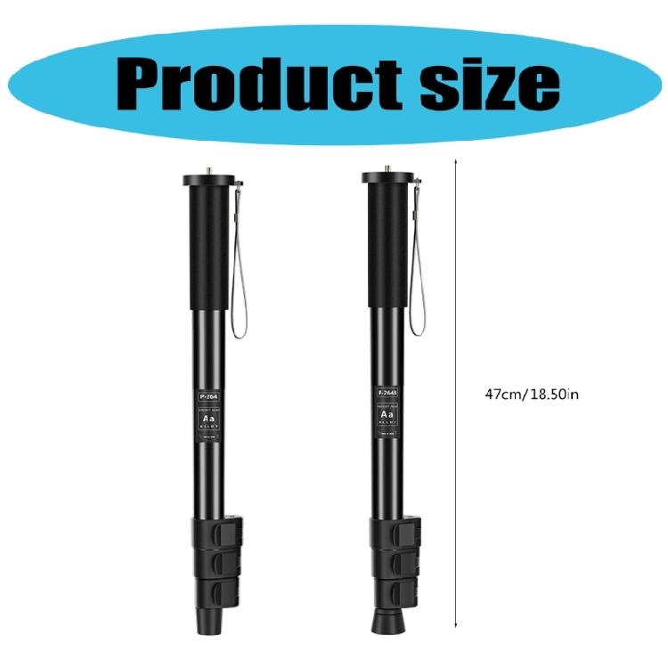 Extendable Lightweight Portable Mini Camera Monopod Phone Stand Handheld Unipod Dslr Camera Video Monopod For Camera