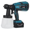 850W 21V Bezprzewodowy Pistolet Natryskowy Dużej Mocy Domowy Elektryczny Opryskiwacz do Farby Dysza 1.8/2.5mm 1000ml Łatwy Natrysk Pistolet do Malowania Elektronarzędzia 1000ML