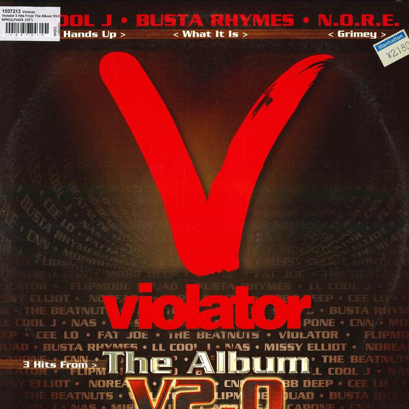 

12inch Record VARIOUS - Violator 3 Hits From The Album V2.0 RPROLP4476 VIOLATOR 2001 US Rap & Hip-Hop/R&B Used