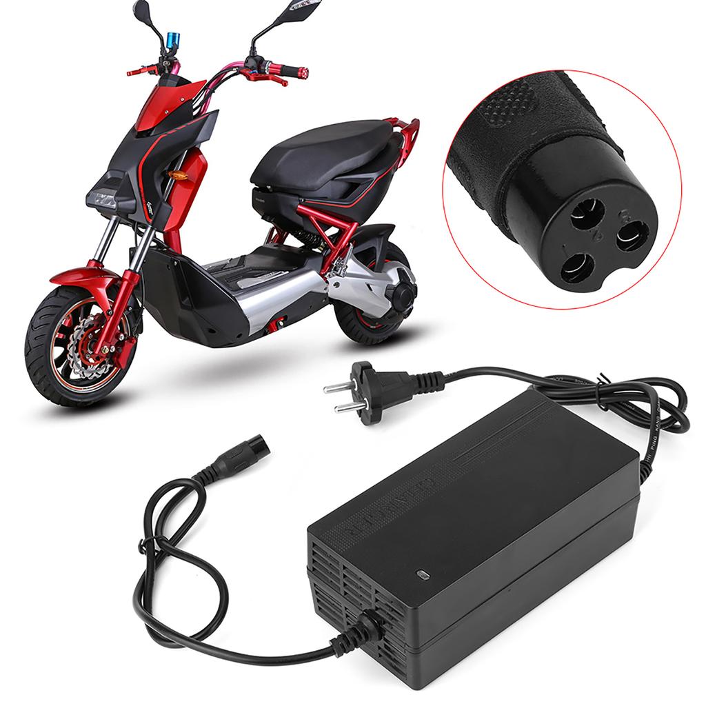 24V 1.8A Acid Battery Charger 3 Pin for Electric Scooter ATV 90