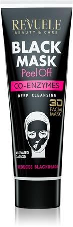 

Revuele Black Mask Peel Off Co-enzymes Anti-Blackhead Peel-Off Mask TU прозрачный
