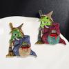 Coleção de Halloween Bruxa Má Acessórios de Moda Oversized Completo Acessórios de Feriado Broche