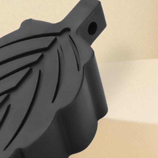 1/2 stk Blad Dørstopper Kile Veggbeskytter Sklisikker TPR Vindtett Uten Boring Kollisjonssikker Teppe Flis Betong Tregulv Dørstopper