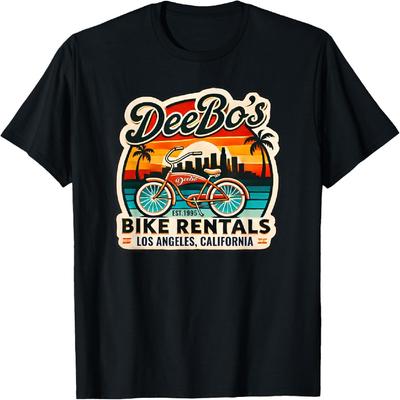 Deebo's Bike Rentals Beach Cruisers 90s Pop Culture T-Shirt