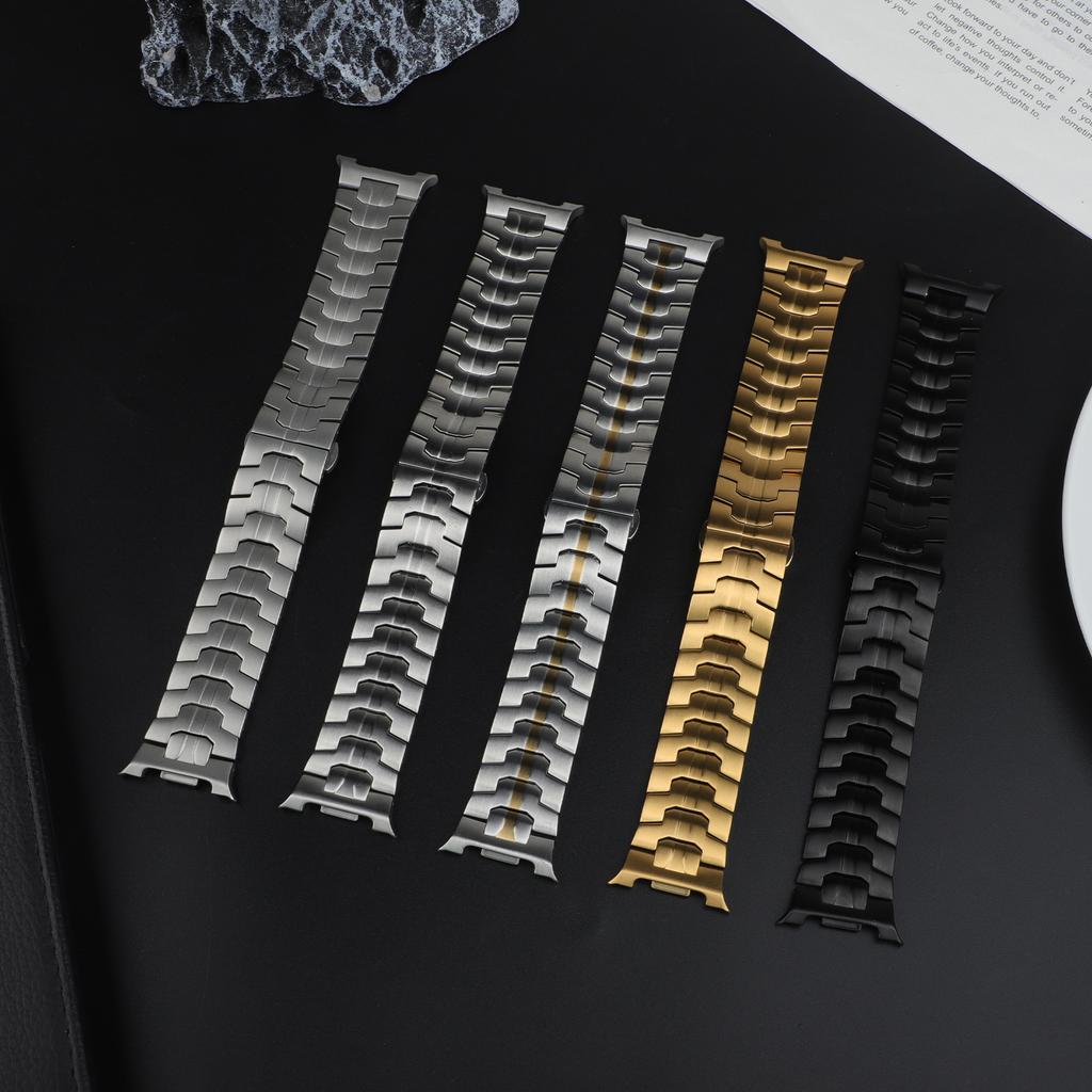 Rüstung Metallarmband für Samsung Galaxy Watch 8 classic 46mm 44mm 40mm Edelstahl Armband correa pulseira Galaxy Watch 8 Band