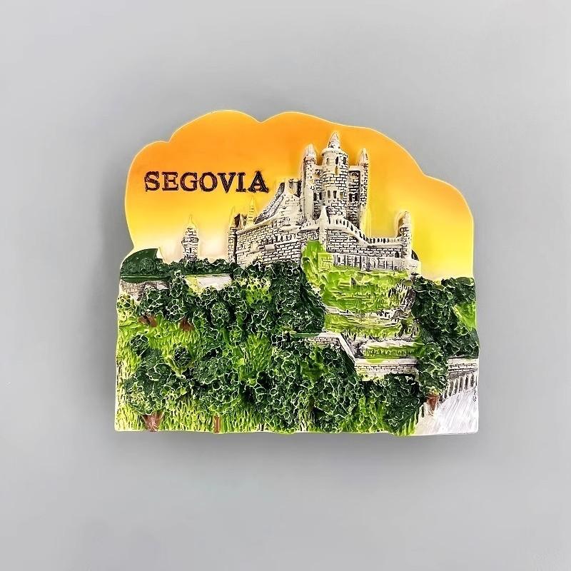 Spain Barcelona Sagrada Família Salamanca Fridge Magnets Tourist Souvenirs Wedding Christmas Gifts Photo Wall Magnetic Stickers