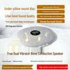 Bone Conduction Bluetooth Sleep Speaker: Under-Pillow White Noise & Music Device