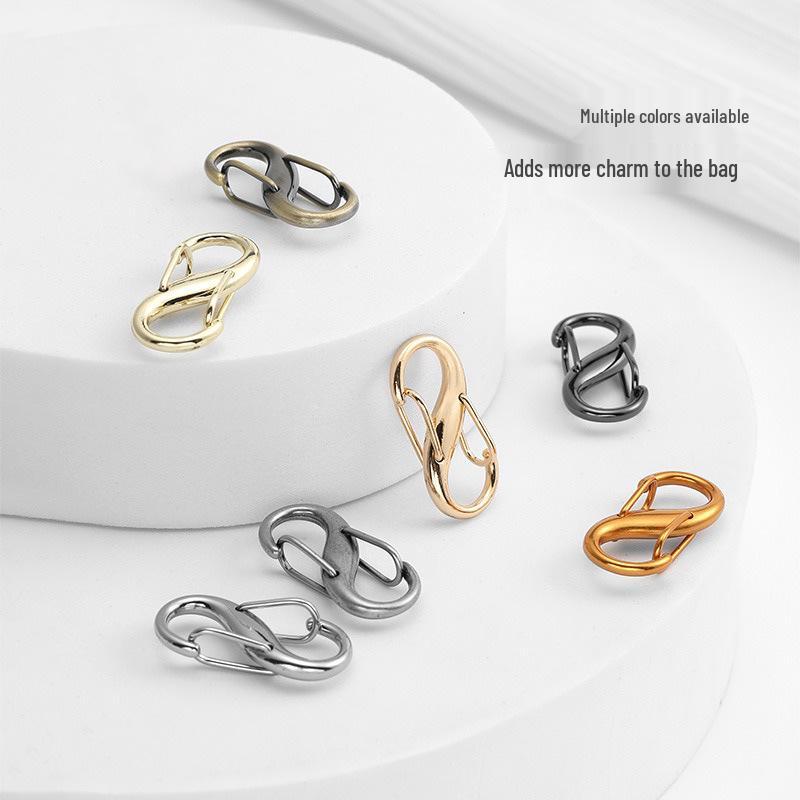 Camellia Metal Chain Extension for Mahjong or Shoulder Bags - Underarm Bag Strap Accessory