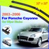 Wiper Front Wiper Blades Kit For Porsche Cayenne 2003 2004 2005 2006 Windshield Windscreen 26"26" Accessories