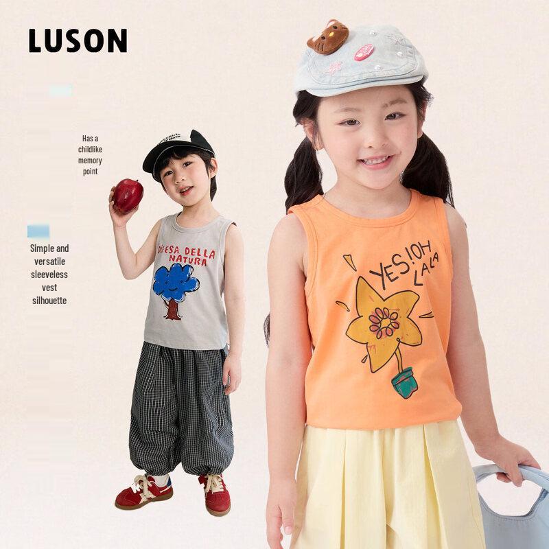 LUSON Baby Girl s Summer Vest Top 110