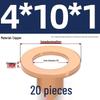National Standard Red Copper Gasket Seal Ring and Flat Washer M3-M60mm for Marine Instruments