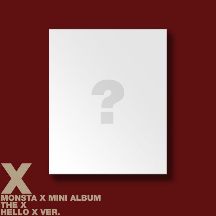 Pre-order MONSTA X 13th Mini Album THE X Standard Ver. & STARSHIP POB