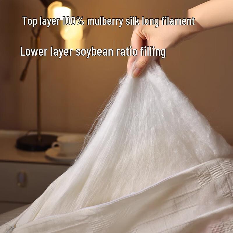 Muji Baumwolle Maulbeerseide Sojabohnenmischung Bettdecke