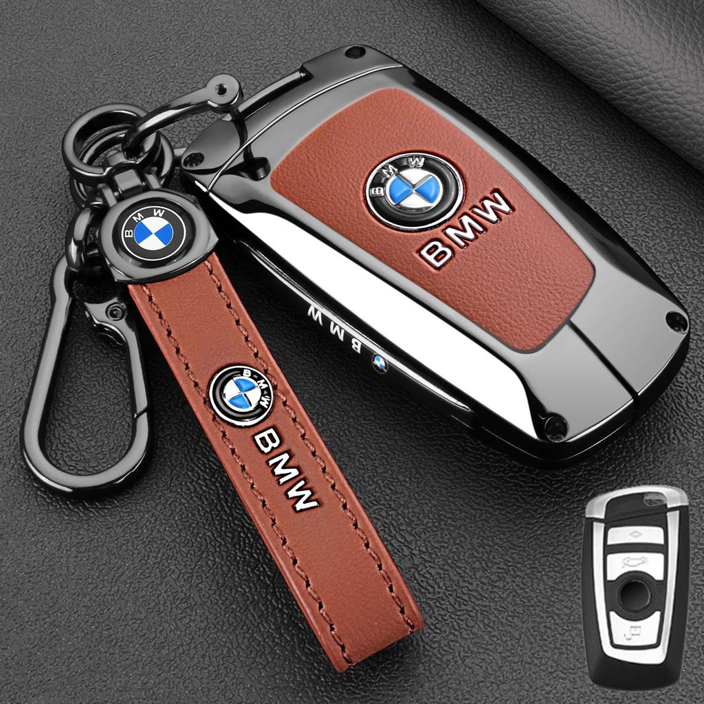 Styling Zinc Alloy Car Key Cover Case Holder For BMW 1 3 7 Series X1 X3 X5 X6 X7 F20 F15 F16 F48 G20 G30 G01 G02 G05 G11 G32