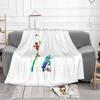 Girl Golfer , Watercolor Girl Golfer Fashion Soft Warm Flannel Blanket Girl Golfer Watercolor Man Golfer Golf Watercolor Golfer