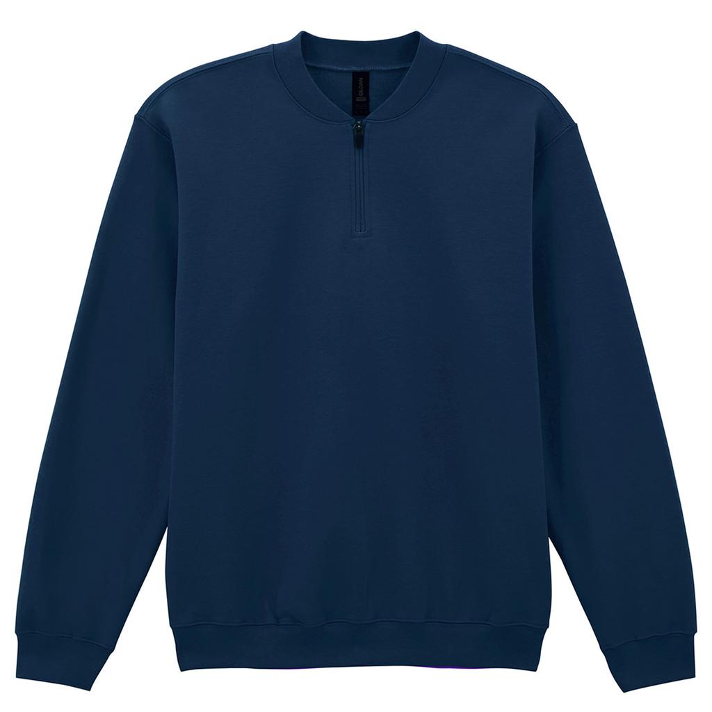 Gildan Unisex Adult Softstyle Midweight Quarter Zip Sweatshirt