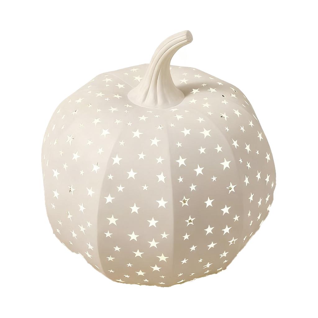 Stargazer Metal Pumpkin Star Jack-O'-Lantern 19cm